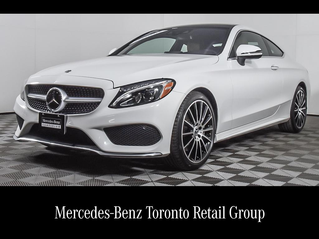 Certified Pre Owned Mercedes Benz C Class 2018 C 300 2 Door